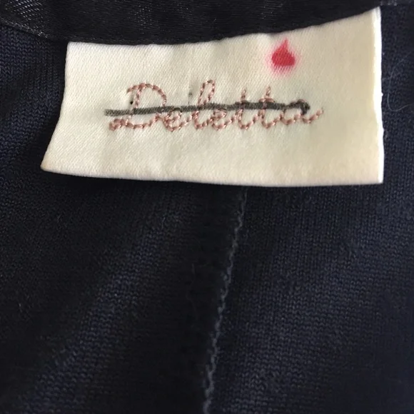 DELETTA ANTHROPOLOGIE Swiss Dots Sleeveles… - Picture 5 of 6